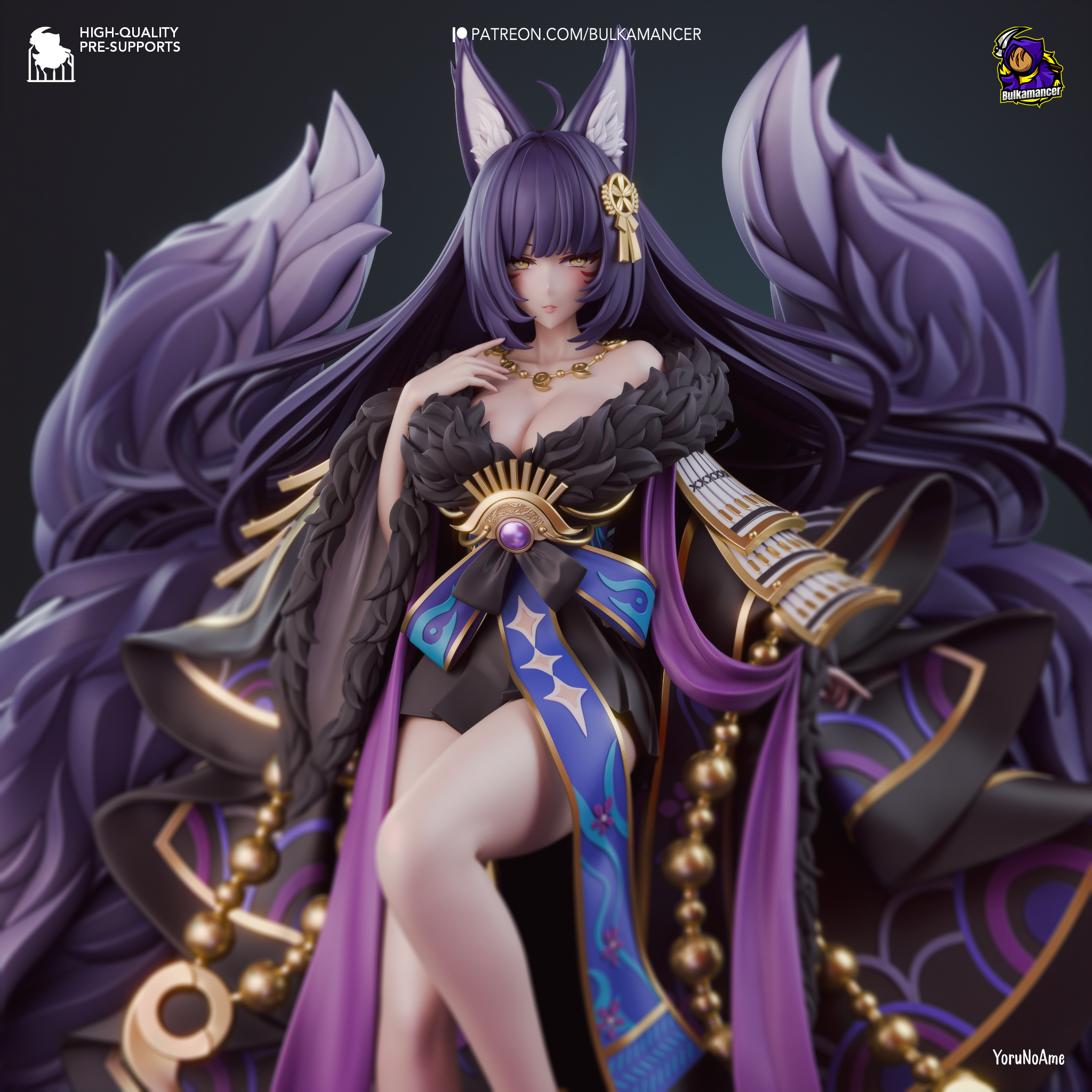Aloof Kitsune | 240mm